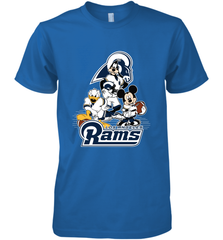 Mickey Mouse Los Angeles Rams NFL Football Gifts Men's Premium T-Shirt Men's Premium T-Shirt - Havanatees