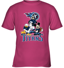 Mickey Mouse Tennessee Titans NFL Football Gifts Youth T-Shirt Youth T-Shirt - Havanatees