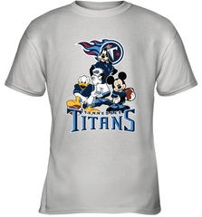 Mickey Mouse Tennessee Titans NFL Football Gifts Youth T-Shirt Youth T-Shirt - Havanatees