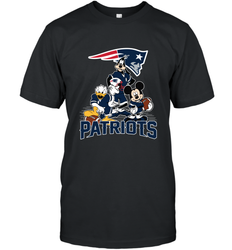 Mickey Mouse New England Patriots NFL Football Gifts Men's T-Shirt