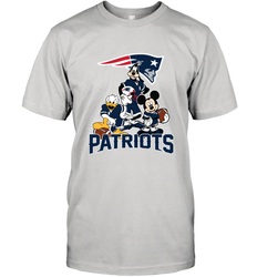 Mickey Mouse New England Patriots NFL Football Gifts Men's T-Shirt