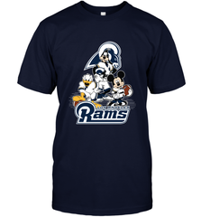 Mickey Mouse Los Angeles Rams NFL Football Gifts Men's T-Shirt Men's T-Shirt - Havanatees