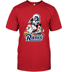 Mickey Mouse Los Angeles Rams NFL Football Gifts Men's T-Shirt Men's T-Shirt - Havanatees
