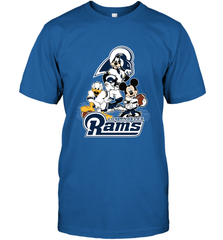 Mickey Mouse Los Angeles Rams NFL Football Gifts Men's T-Shirt Men's T-Shirt - Havanatees