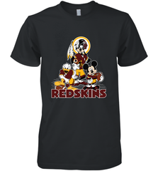Mickey Mouse Washington Redskins Football Gifts Men's Premium T-Shirt Men's Premium T-Shirt - Havanatees