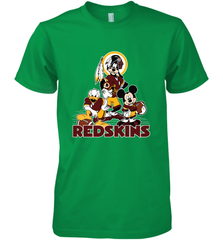 Mickey Mouse Washington Redskins Football Gifts Men's Premium T-Shirt Men's Premium T-Shirt - Havanatees