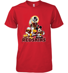 Mickey Mouse Washington Redskins Football Gifts Men's Premium T-Shirt Men's Premium T-Shirt - Havanatees