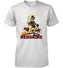 Mickey Mouse Washington Redskins Football Gifts Men's Premium T-Shirt Men's Premium T-Shirt - Havanatees