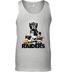 Mickey Mouse Oakland Raiders NFL Football Gifts Men's Tank Top