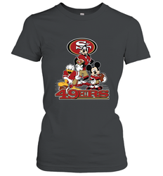 Mickey Mouse San Francisco 49ers NFL Football Gifts Women's T-Shirt