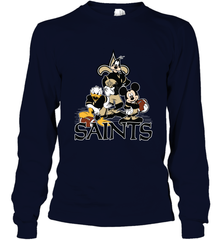 Mickey Mouse New Orleans Saints NFL Football Gifts Long Sleeve T-Shirt Long Sleeve T-Shirt - Havanatees