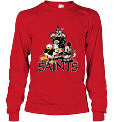 Mickey Mouse New Orleans Saints NFL Football Gifts Long Sleeve T-Shirt Long Sleeve T-Shirt - Havanatees
