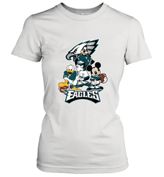 Mickey Mouse Philadelphia Eagle NFL Football Gifts Women's T-Shirt