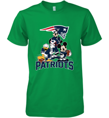 Mickey Mouse New England Patriots NFL Football Gifts Men's Premium T-Shirt Men's Premium T-Shirt - Havanatees
