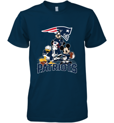 Mickey Mouse New England Patriots NFL Football Gifts Men's Premium T-Shirt Men's Premium T-Shirt - Havanatees