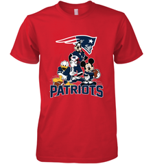 Mickey Mouse New England Patriots NFL Football Gifts Men's Premium T-Shirt Men's Premium T-Shirt - Havanatees
