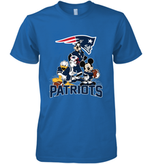 Mickey Mouse New England Patriots NFL Football Gifts Men's Premium T-Shirt Men's Premium T-Shirt - Havanatees