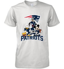Mickey Mouse New England Patriots NFL Football Gifts Men's Premium T-Shirt Men's Premium T-Shirt - Havanatees
