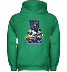 Mickey Mouse New York Giants NFL Football Gifts Youth Hooded Sweatshirt Youth Hooded Sweatshirt - Havanatees