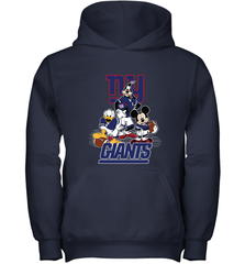 Mickey Mouse New York Giants NFL Football Gifts Youth Hooded Sweatshirt Youth Hooded Sweatshirt - Havanatees