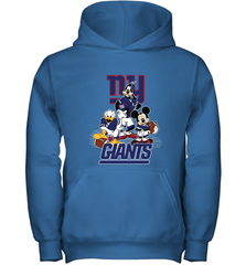 Mickey Mouse New York Giants NFL Football Gifts Youth Hooded Sweatshirt Youth Hooded Sweatshirt - Havanatees