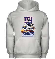 Mickey Mouse New York Giants NFL Football Gifts Youth Hooded Sweatshirt Youth Hooded Sweatshirt - Havanatees