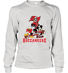 Mickey Mouse Tampa Bay Buccaneers NFL Football Gifts Long Sleeve T-Shirt
