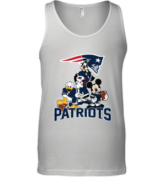 Mickey Mouse New England Patriots NFL Football Gifts Men's Tank Top