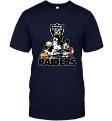 Mickey Mouse Oakland Raiders NFL Football Gifts Men's T-Shirt Men's T-Shirt - Havanatees