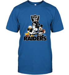 Mickey Mouse Oakland Raiders NFL Football Gifts Men's T-Shirt Men's T-Shirt - Havanatees