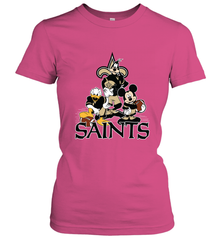 Mickey Mouse New Orleans Saints NFL Football Gifts Women's T-Shirt Women's T-Shirt - Havanatees