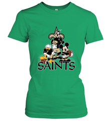 Mickey Mouse New Orleans Saints NFL Football Gifts Women's T-Shirt Women's T-Shirt - Havanatees