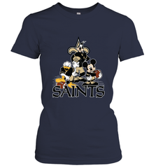 Mickey Mouse New Orleans Saints NFL Football Gifts Women's T-Shirt Women's T-Shirt - Havanatees