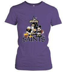 Mickey Mouse New Orleans Saints NFL Football Gifts Women's T-Shirt Women's T-Shirt - Havanatees
