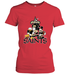 Mickey Mouse New Orleans Saints NFL Football Gifts Women's T-Shirt Women's T-Shirt - Havanatees