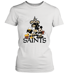 Mickey Mouse New Orleans Saints NFL Football Gifts Women's T-Shirt Women's T-Shirt - Havanatees