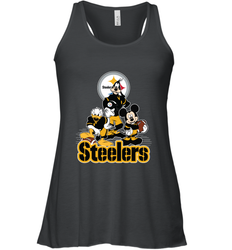 Mickey Mouse Pittsburgh Steelers NFL Football Gifts Women's Tank Top