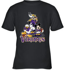 Mickey Mouse Minnesota Vikings NFL Football Gifts Youth T-Shirt Youth T-Shirt - Havanatees