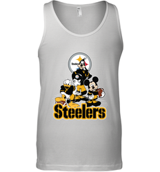 Mickey Mouse Pittsburgh Steelers NFL Football Gifts Men's Tank Top