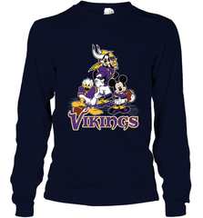 Mickey Mouse Minnesota Vikings NFL Football Gifts Long Sleeve T-Shirt Long Sleeve T-Shirt - Havanatees