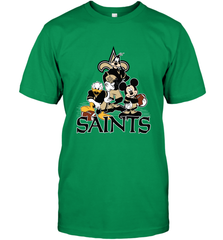 Mickey Mouse New Orleans Saints NFL Football Gifts Men's T-Shirt Men's T-Shirt - Havanatees
