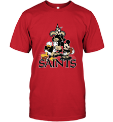 Mickey Mouse New Orleans Saints NFL Football Gifts Men's T-Shirt Men's T-Shirt - Havanatees