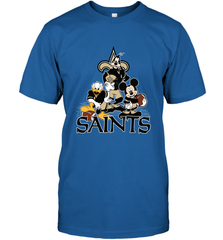 Mickey Mouse New Orleans Saints NFL Football Gifts Men's T-Shirt Men's T-Shirt - Havanatees