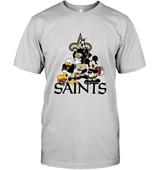 Mickey Mouse New Orleans Saints NFL Football Gifts Men's T-Shirt Men's T-Shirt - Havanatees