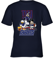 Mickey Mouse New York Giants NFL Football Gifts Youth T-Shirt Youth T-Shirt - Havanatees