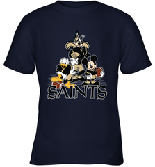 Mickey Mouse New Orleans Saints NFL Football Gifts Youth T-Shirt Youth T-Shirt - Havanatees