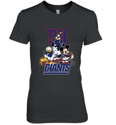 Mickey Mouse New York Giants NFL Football Gifts Women's Premium T-Shirt