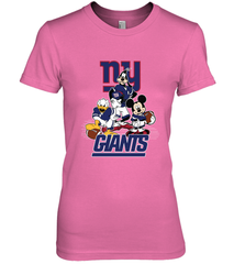 Mickey Mouse New York Giants NFL Football Gifts Women's Premium T-Shirt Women's Premium T-Shirt - Havanatees