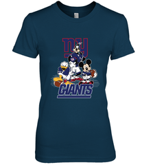 Mickey Mouse New York Giants NFL Football Gifts Women's Premium T-Shirt Women's Premium T-Shirt - Havanatees