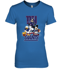 Mickey Mouse New York Giants NFL Football Gifts Women's Premium T-Shirt Women's Premium T-Shirt - Havanatees